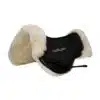 ThinLine Sheepskin Comfort Half Pad Natural Angled